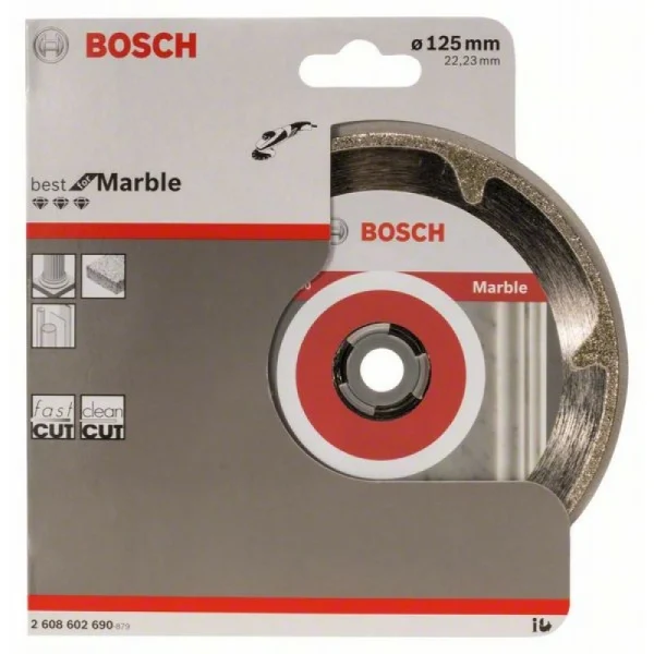 Алмазный диск Best for Marble 125x22,23x2,2x3 мм Bosch 2608602690 — изображение 2