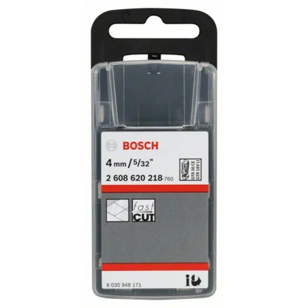Твердосплавная фреза 4x5/32x4x25 Bosch 2608620218 — изображение 2