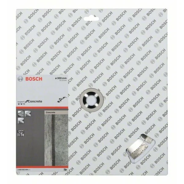 Алмазный диск Expert for Concrete 300x22,23x2,8x12 мм Bosch 2608602694 — изображение 2