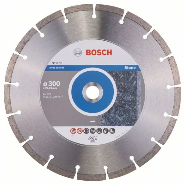 Алмазный диск Standard for Stone (300x22,23 мм) Bosch 2608602698 — изображение 2