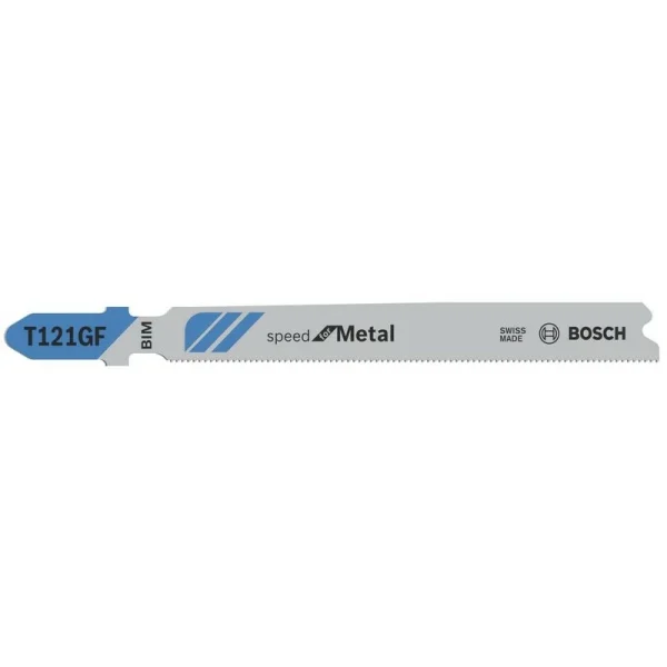 25 Лобзиковых пилок T 121 GF Speed for Metal, BIM Bosch 2608636697