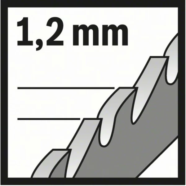 Пильное полотно T 121 AF Speed for Metal Bosch 2608636700 — изображение 3