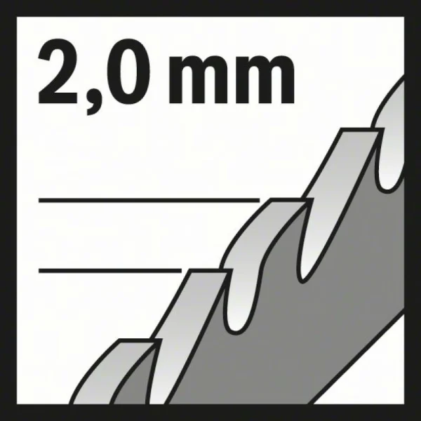 Лобзиковые пилки (3 шт) T 121 BF Speed for Metal, BIM Bosch 2608636701 — изображение 3