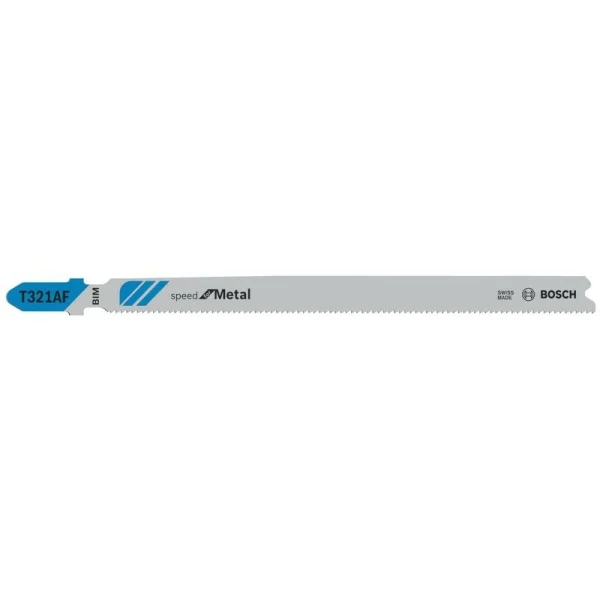 Лобзиковые пилки (3 шт) T 321 AF Speed for Metal, BIM Bosch 2608636704