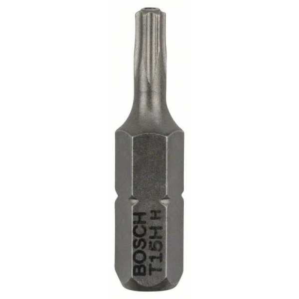 2 Биты Extra Hard 25 мм T15H (Security-Torx) Bosch 2608522010