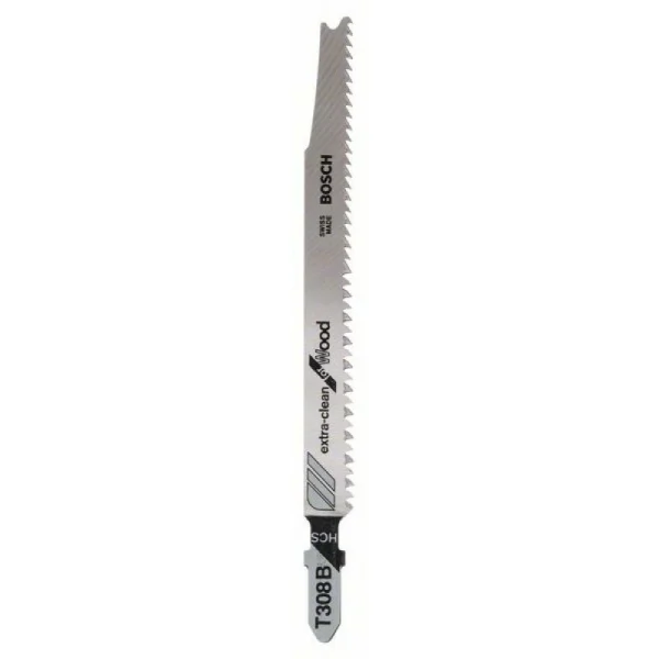 Пильное полотно HCS, T 308 B Extra-clean for Wood Bosch 2609256A05