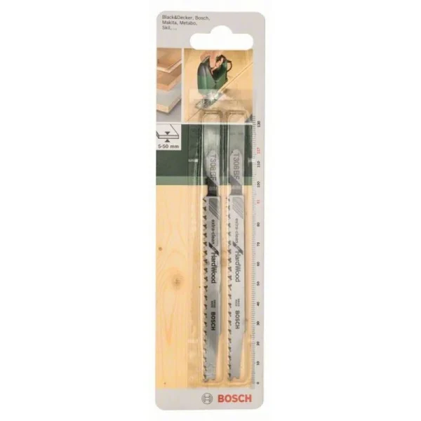 Пильное полотно BIM, T 308 BF Extra-clean for Hard Wood Bosch 2609256A07 — изображение 2