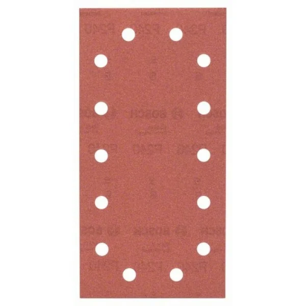 Набор из 10 шлифлистов для виброшлифмашин 115x230, 240 Bosch 2609256B24