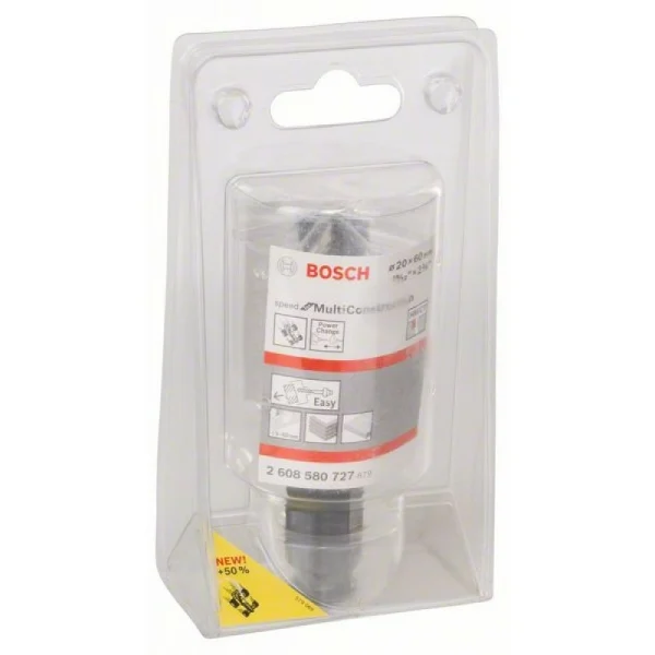 Коронка Speed for Multi Construction 20 мм, 25/32' Bosch 2608580727 — изображение 2