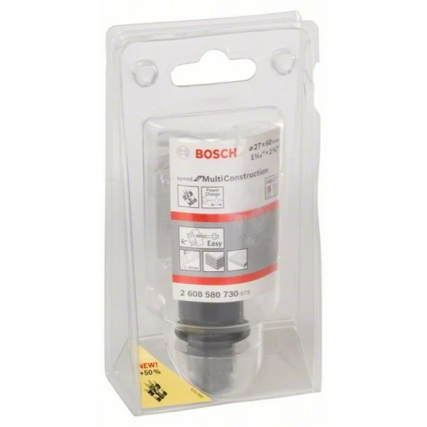 Коронка Speed for Multi Construction 27 мм, 1 1/16' Bosch 2608580730 — изображение 2