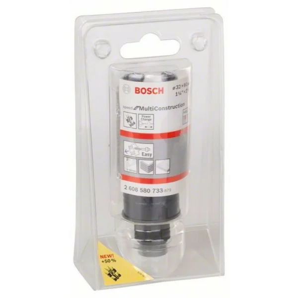 Коронка Speed for Multi Construction 32 мм, 1 1/4' Bosch 2608580733 — изображение 2