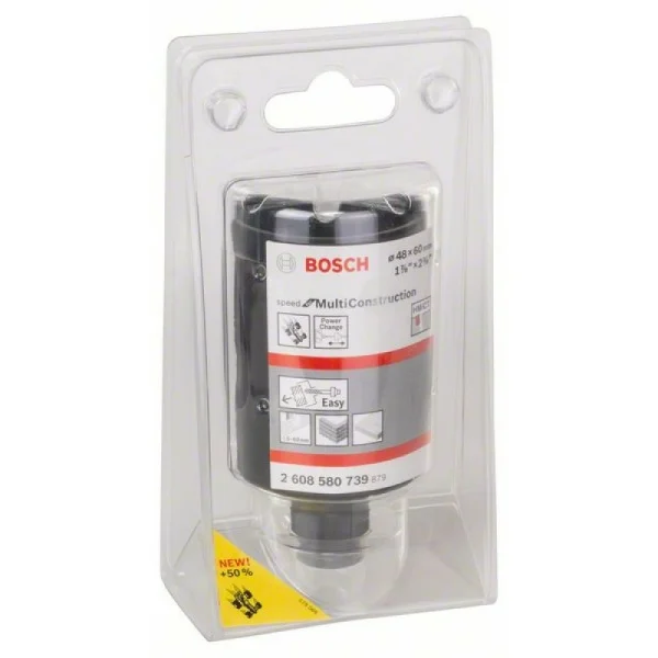 Коронка Speed for Multi Construction 48 мм, 1 7/8' Bosch 2608580739 — изображение 2