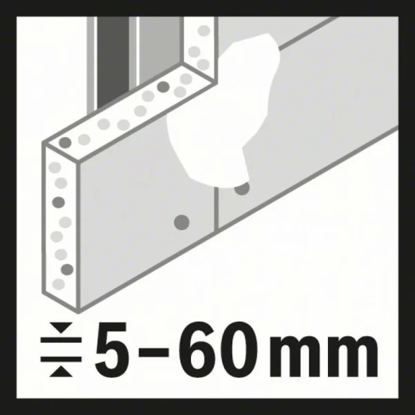 Коронка Speed for Multi Construction 79 мм, 3 1/8' Bosch 2608580752 — изображение 3