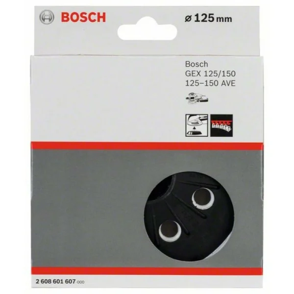Опорная тарелка среднезерн., 125мм Bosch 2608601607 — изображение 2