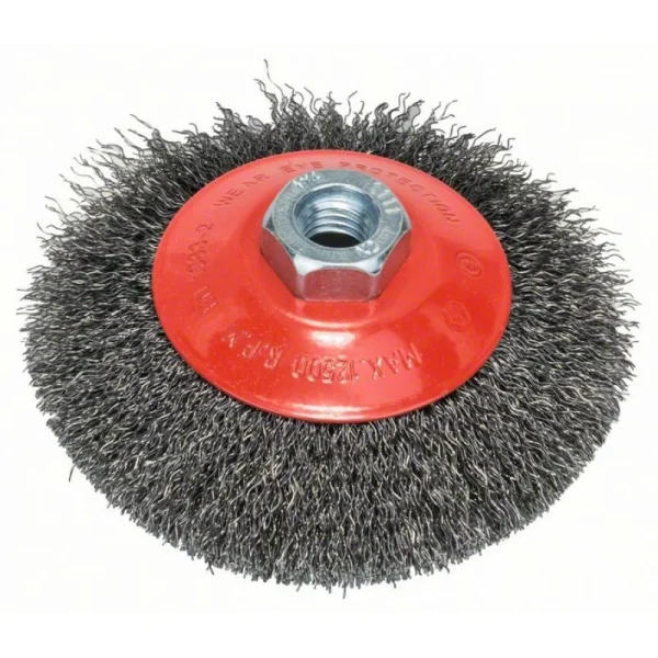 Конусная щетка 115 мм, 0,35 мм, M14 Bosch 2608622101