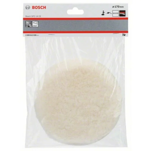 Круг из овчины 170 мм Bosch 2608612026 — изображение 2