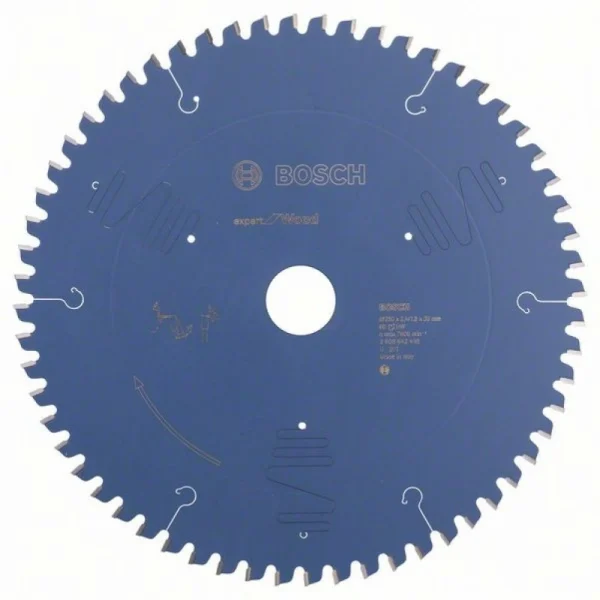 Пильный диск Expert for Wood 250x30x2,4 мм, 60 Bosch 2608642498