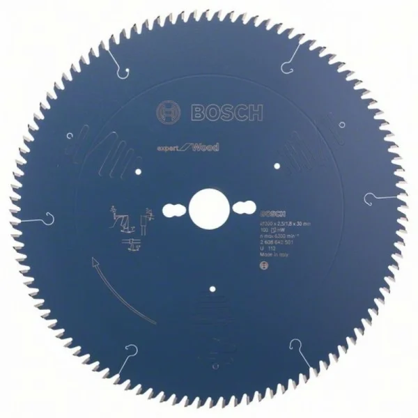 Пильный диск Expert for Wood 300x30x2,5 мм, 100 Bosch 2608642501