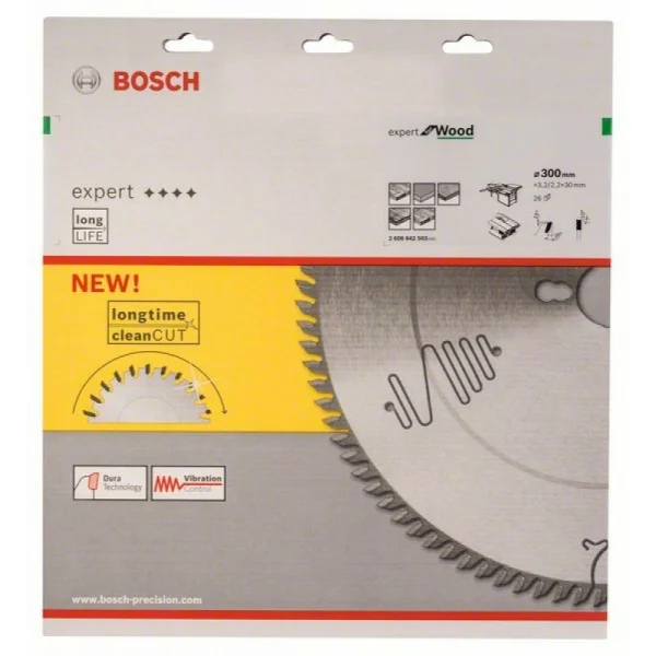 Пильный диск Expert for Wood 300x30x3,2 мм, 26 Bosch 2608642503 — изображение 2