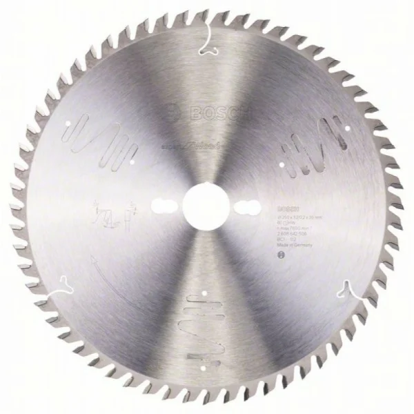 Пильный диск Expert for Wood 250x30x3,2 мм, 60 Bosch 2608642506