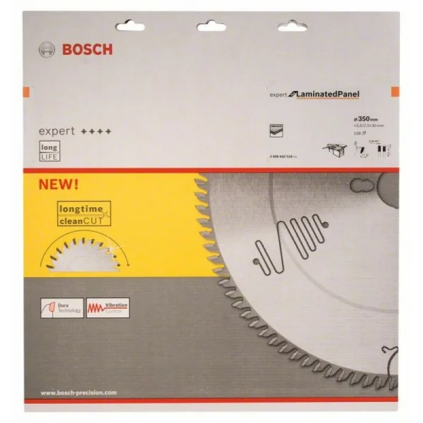 Пильный диск Expert for Laminated Panel 350x30x3,5 мм, 108 Bosch 2608642518 — изображение 2
