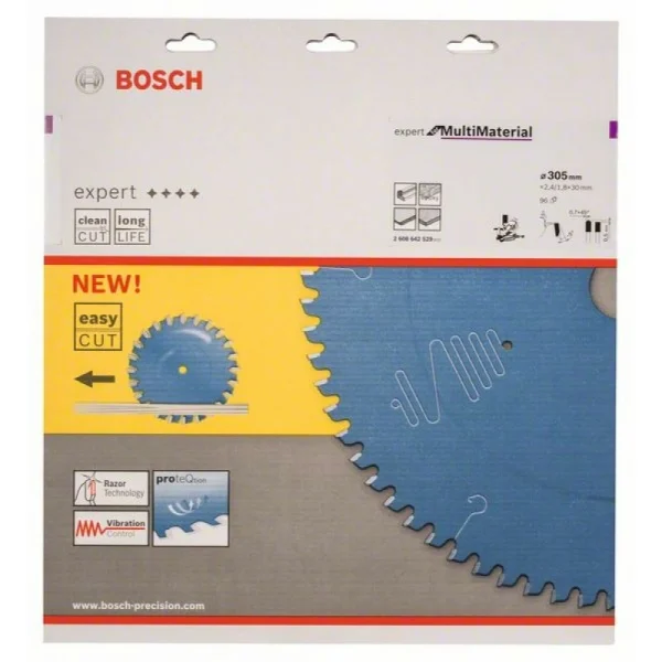 Пильный диск Expert for Multi Material 305x30x2,4 мм, 96 Bosch 2608642529 — изображение 2