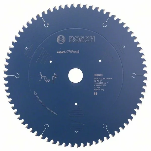 Пильный диск Expert for Wood 305x30x2,4 мм, 72 Bosch 2608642531