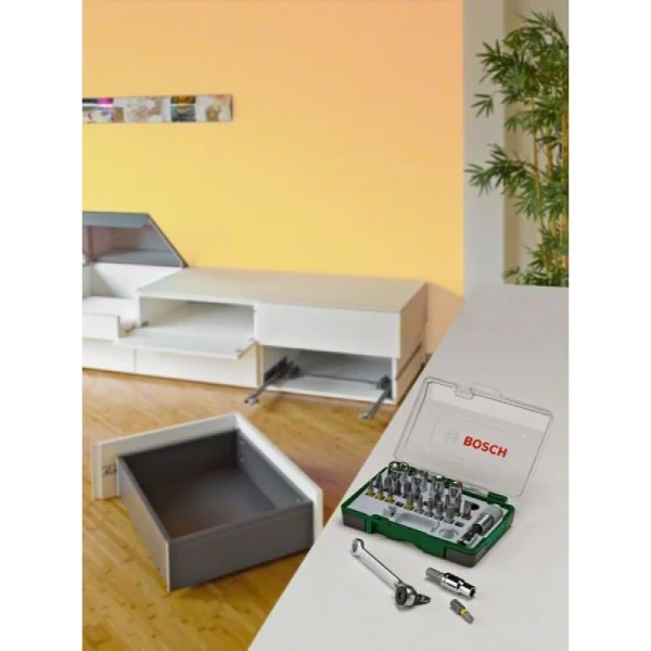 Набор бит PROMOLINE с ключом-трещоткой Bosch 2607017160 — изображение 4
