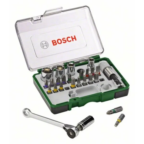 Набор бит PROMOLINE с ключом-трещоткой Bosch 2607017160