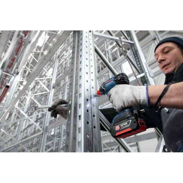 Аккумуляторный ударный гайковерт Bosch GDX 18 V-LI (06019B8101) — изображение 2