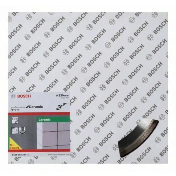Алмазный диск Standard for Ceramic 230x22,23x1,6x7 мм Bosch 2608603234 — изображение 2