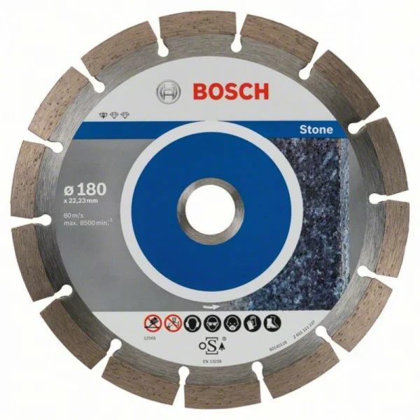 Алмазный диск Standard for Stone 180x22,23x2x10 мм Bosch 2608603237