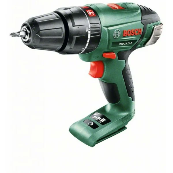 Аккумуляторная ударная дрель-шуруповёрт Bosch PSB 18 LI-2 (0603982302)