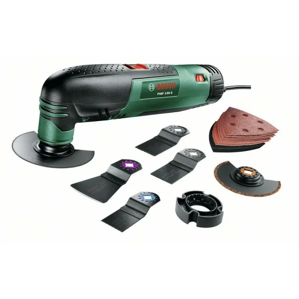 Многофункциональный инструмент Bosch PMF 190 E Set (0603100521)