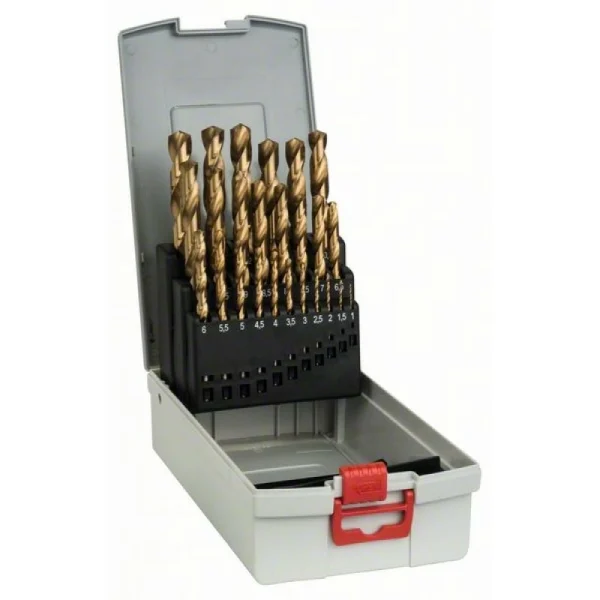 Набор сверл по металлу HSS-TiN 1-13 мм 25 предм. ProBox Bosch 2608587019
