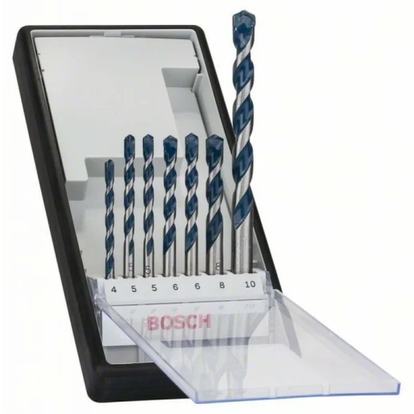 Набор Robust Line из 7 сверл по бетону CYL-5 (4; 5; 5; 6; 6; 8; 10 мм) Bosch 2608588167