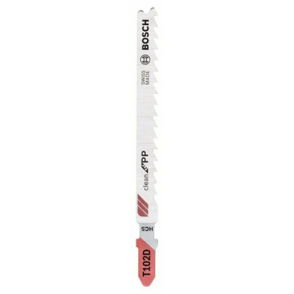 Пильное полотно T 102 D Clean for PP Bosch 2608667443