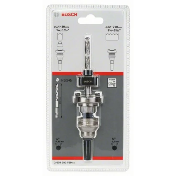 Шестигранный переходник 14-210 мм Bosch 2609390589 — изображение 2
