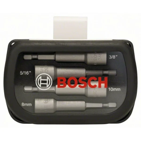 Набор торцовых ключей 4 предм. 65 мм; 8, 10 мм Bosch 2608551095 — изображение 2