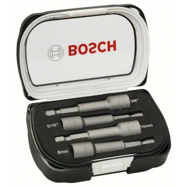 Набор торцовых ключей 4 предм. 65 мм; 8, 10 мм Bosch 2608551095