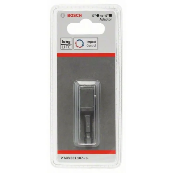 Адаптер для головок торцовых ключей 1/2', 50 мм Bosch 2608551107 — изображение 2