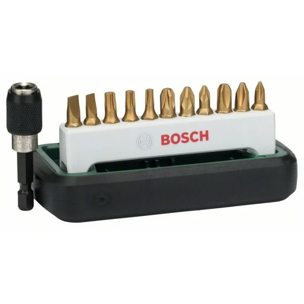 Набор из 12 насадок-бит Titanium, смешанный Bosch 2608255991