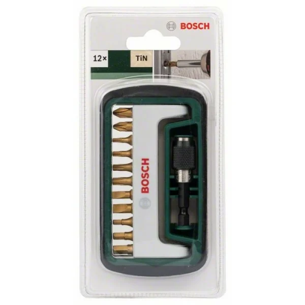 Набор из 12 насадок-бит Titanium, смешанный Bosch 2608255992 — изображение 7