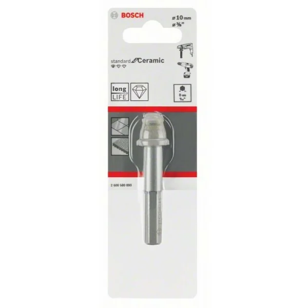 Алмазная коронка Standard for Ceramics 10x33 мм Bosch 2608580893 — изображение 2