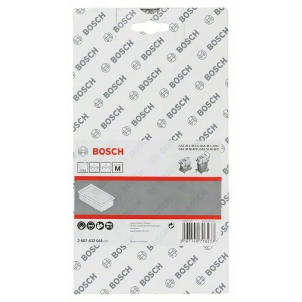 Плоский складчатый фильтр из тефлона для GAS 35-55 Bosch 2607432041 — изображение 2