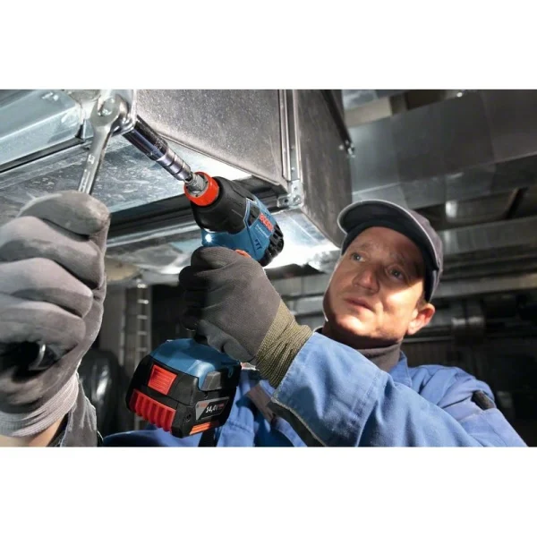 Аккумуляторный ударный гайковерт Bosch GDX 14,4 V-LI (06019B8004) — изображение 4