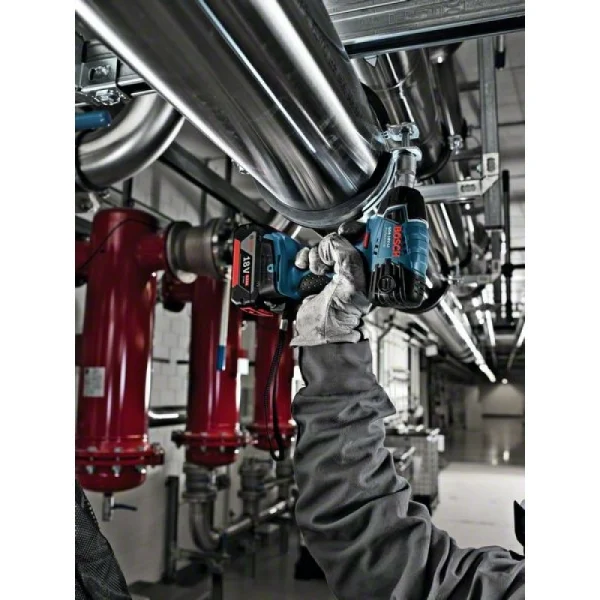 Аккумуляторный ударный гайковерт Bosch GDS 18 V-LI (06019A1S0C) — изображение 3