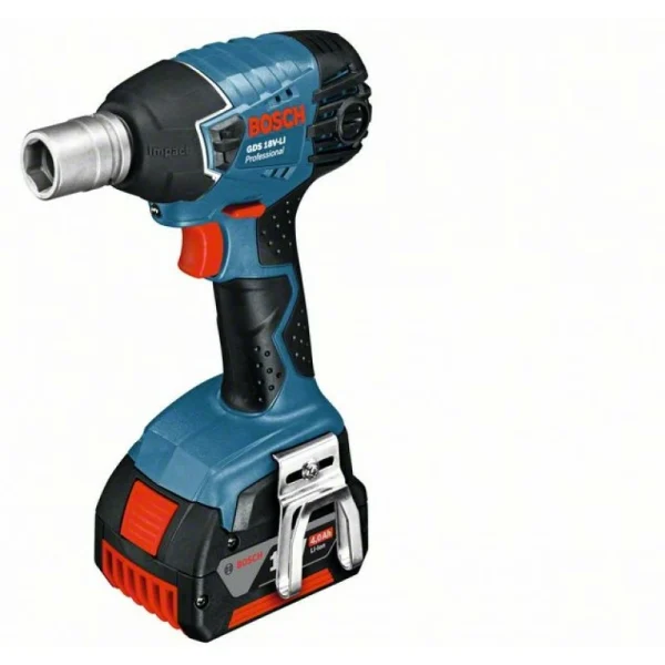 Аккумуляторный ударный гайковерт Bosch GDS 18 V-LI (06019A1S0C)