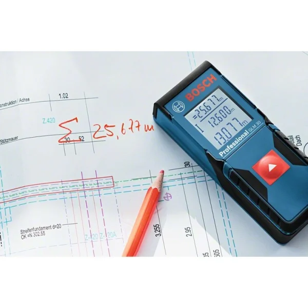 Лазерный дальномер Bosch GLM 30 (0601072500) — изображение 4
