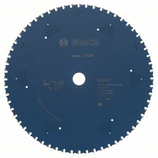 Пильный диск Expert for Steel 305x25,4x2,6 мм, 60 Bosch 2608643060